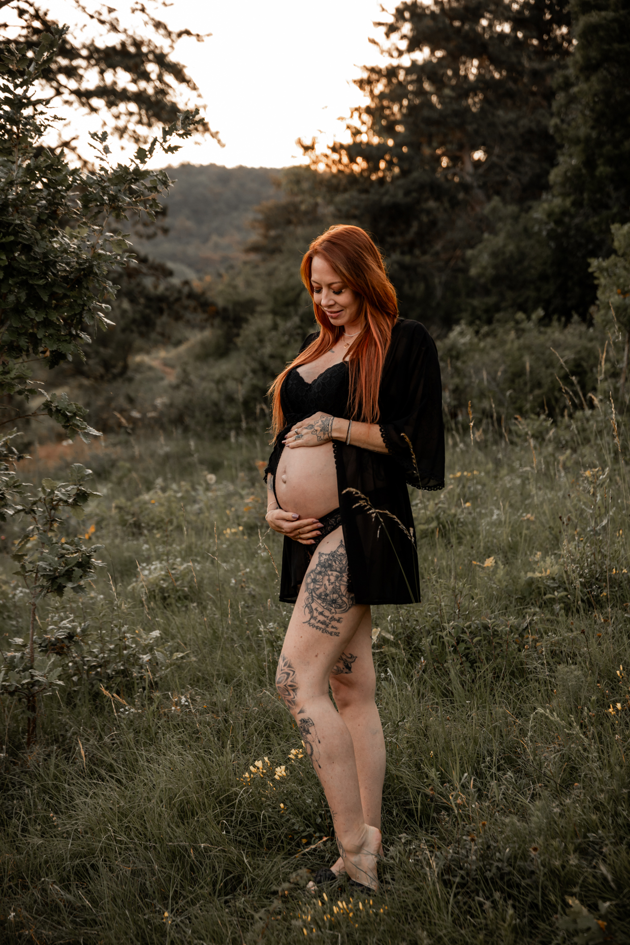 Babybauchshooting-natur