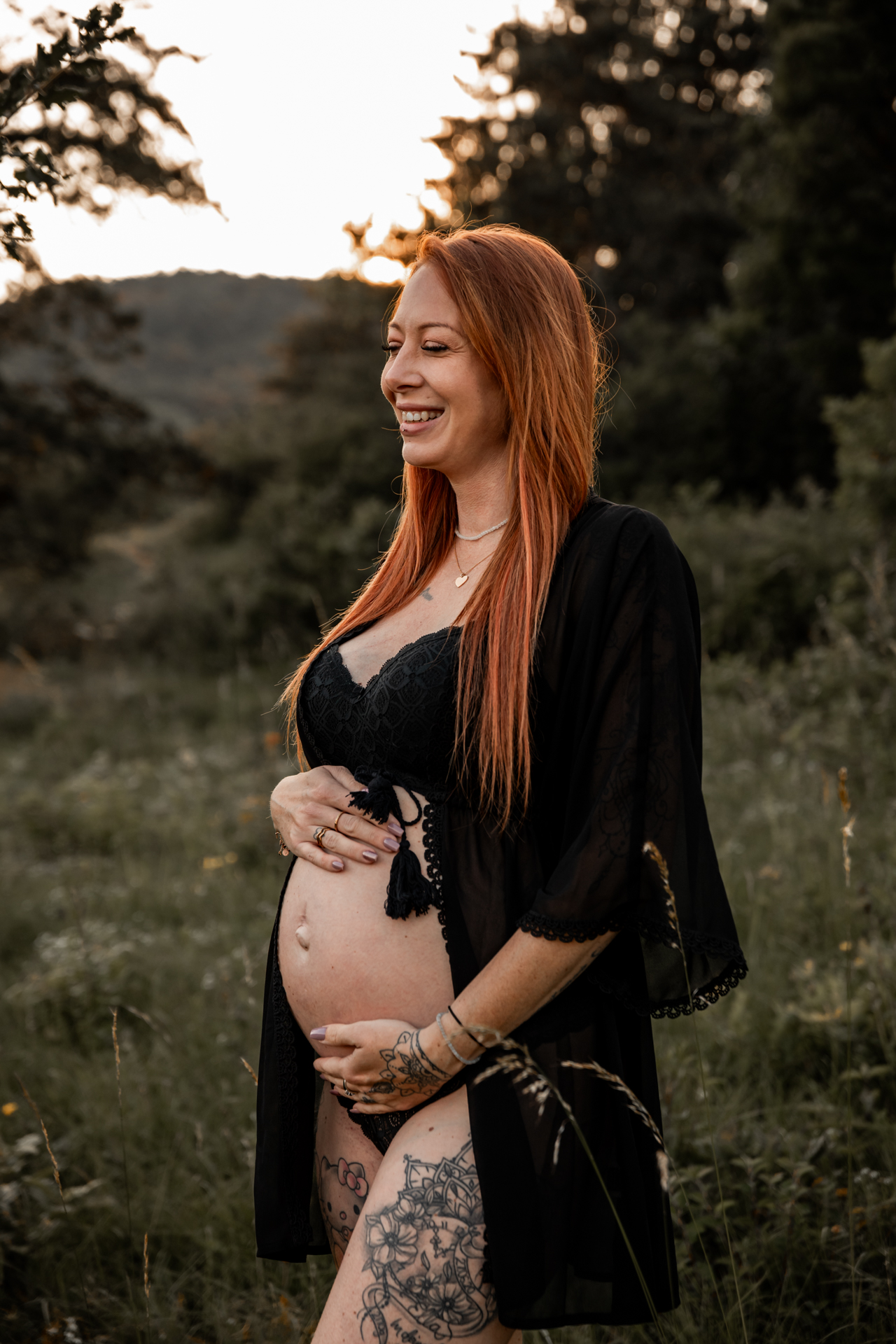 Babybauchshooting-natur